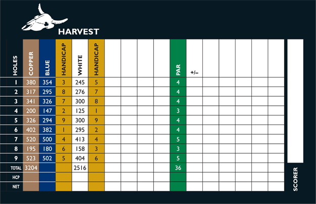 Harvest Yardage